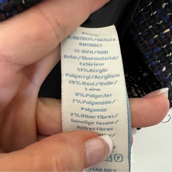 Boden Tweed Pencil Skirt - Picture 5 of 9